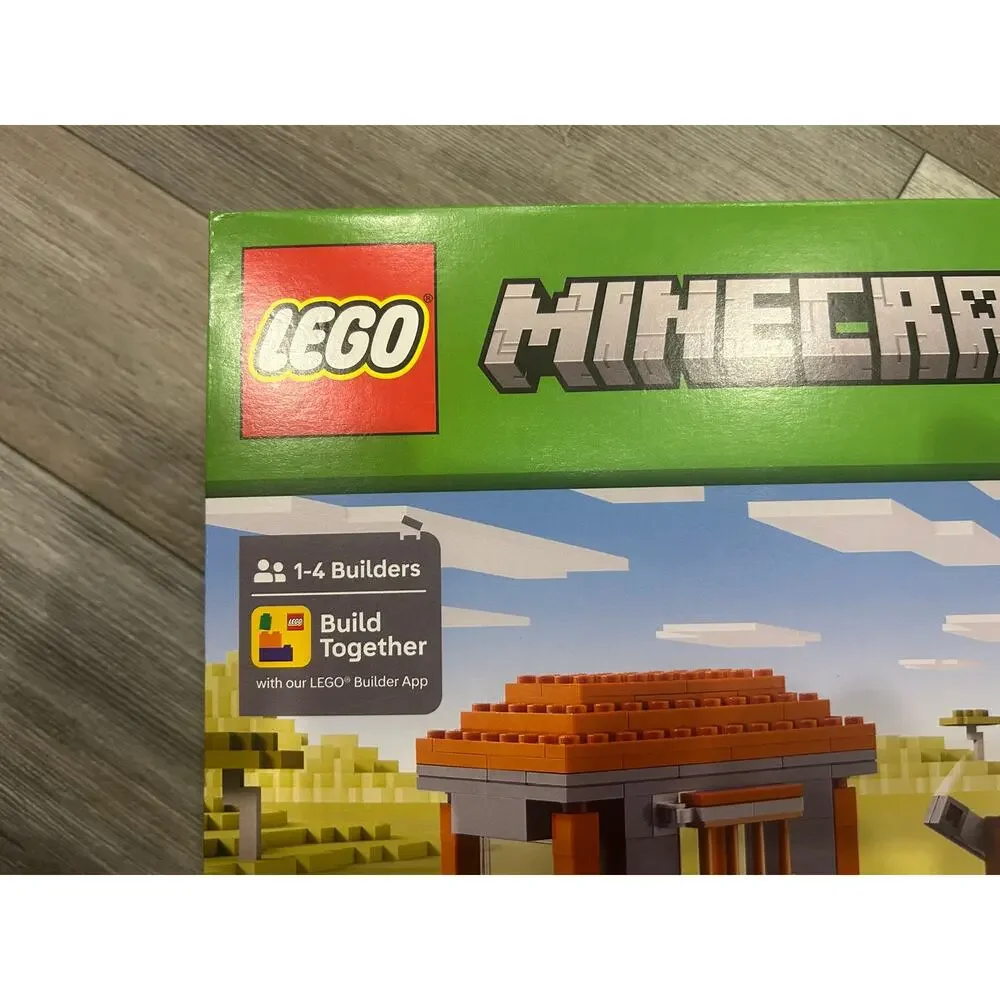 LEGO Minecraft 21278 The Pillager Outpost & Ravager 665 Pc New Sealed 9+ Age